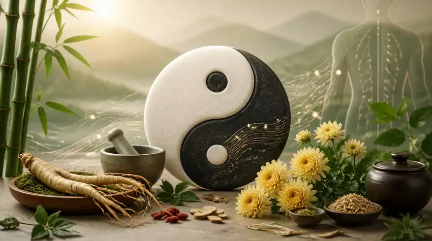Yin Yang and Meridian Theory