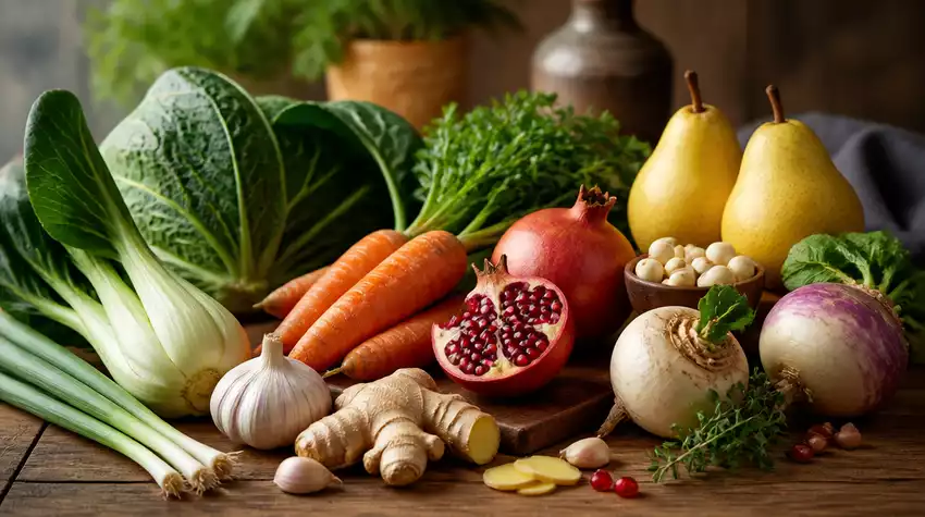 Seasonal Foods for Qi Health