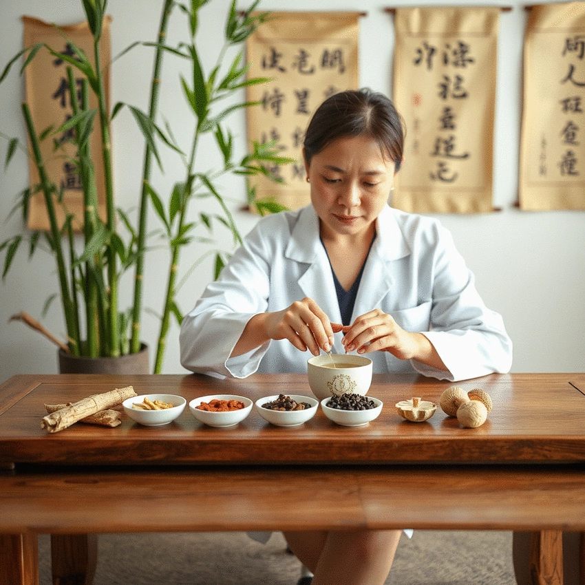traditional Chinese medicine practices for qi balance